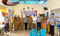 Polres Bone Bolango Gelar Penyuluhan Hukum Pencegahan Kekerasan Perempuan dan Anak di Desa Moopiya, Kecamatan Bone Raya